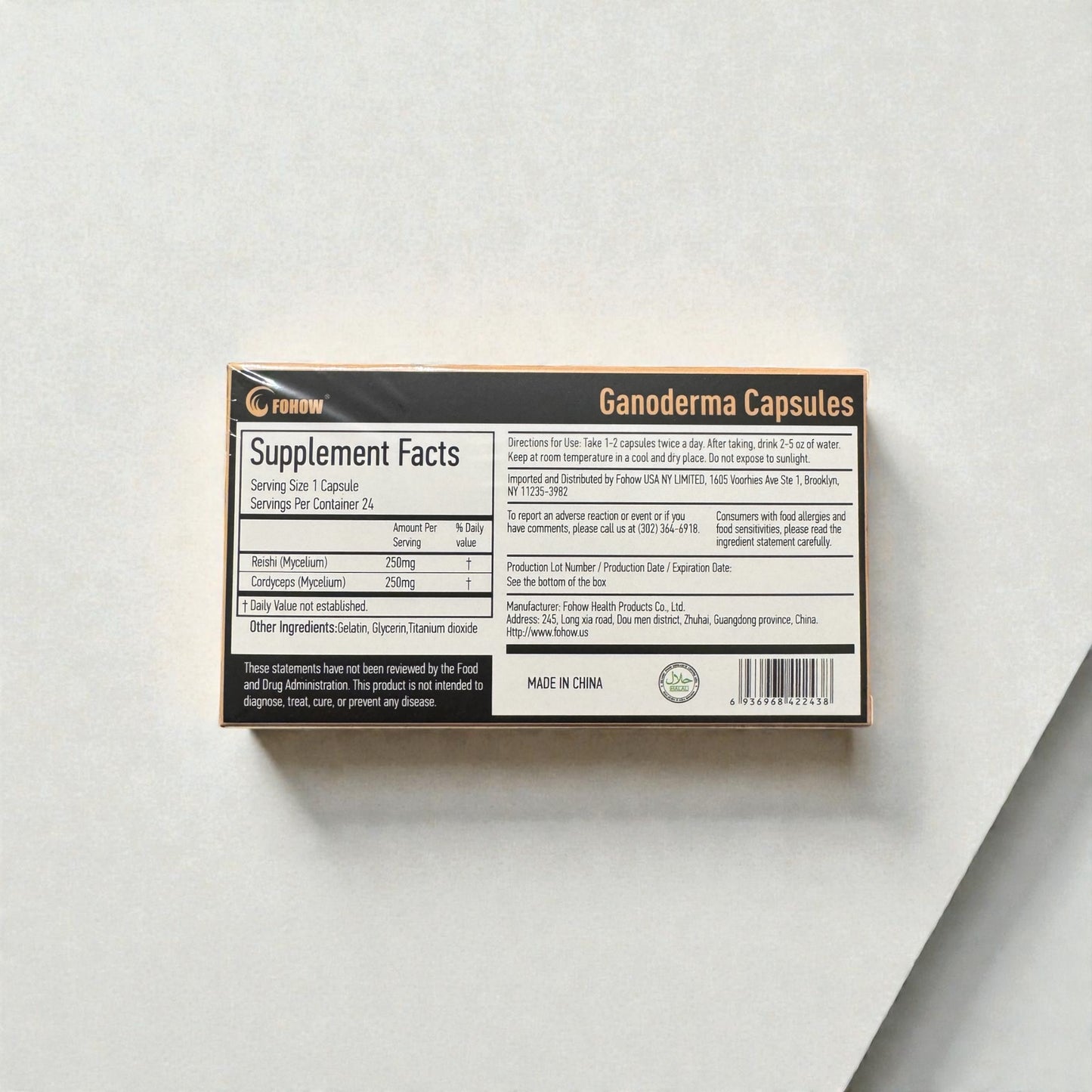 Ganoderma Capsules "Linchzhi"