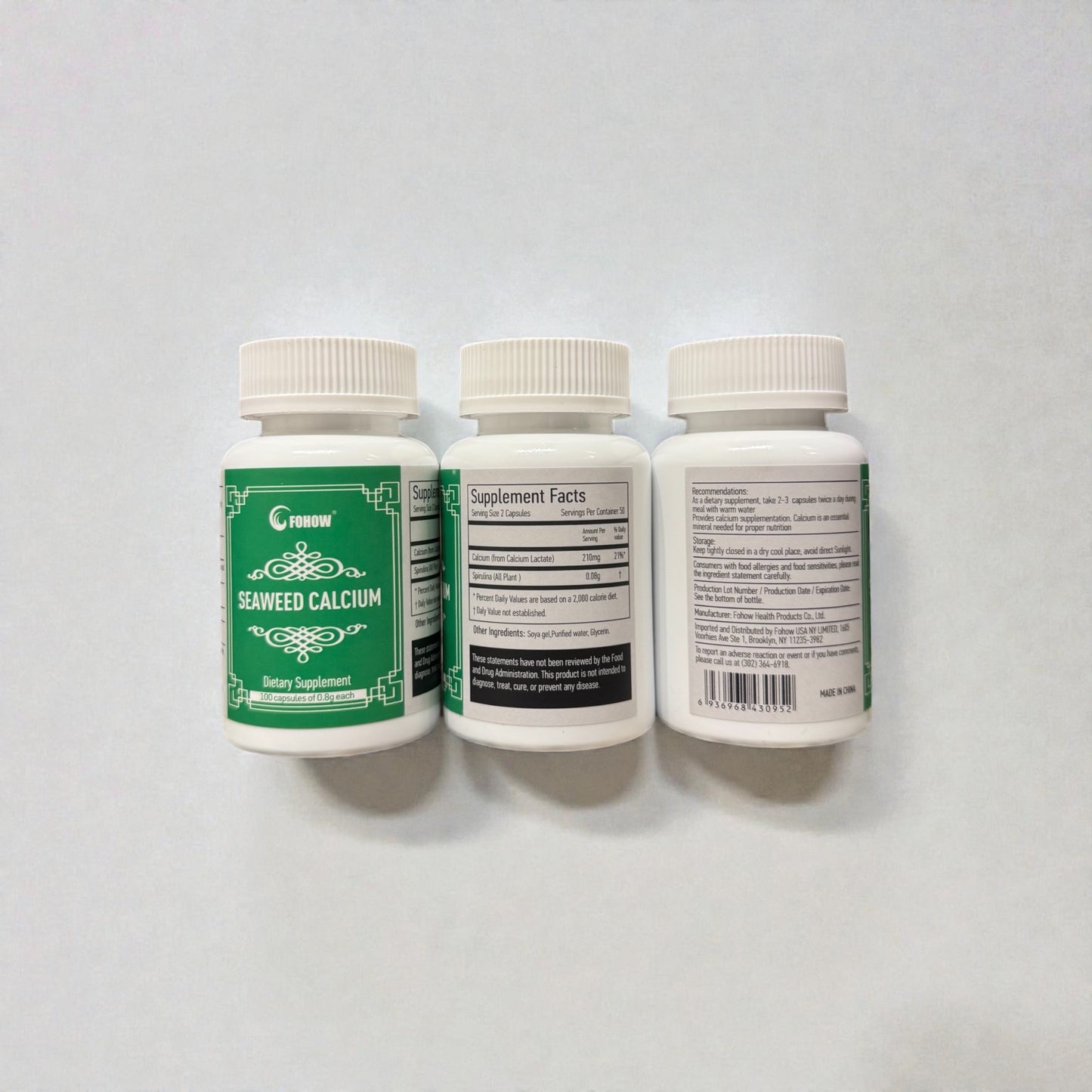 Seaweed Calcium Capsules "Haicao Gai"